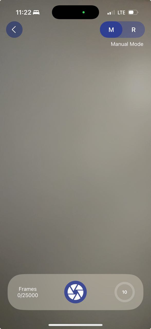 Capture-Interface von AR Clip