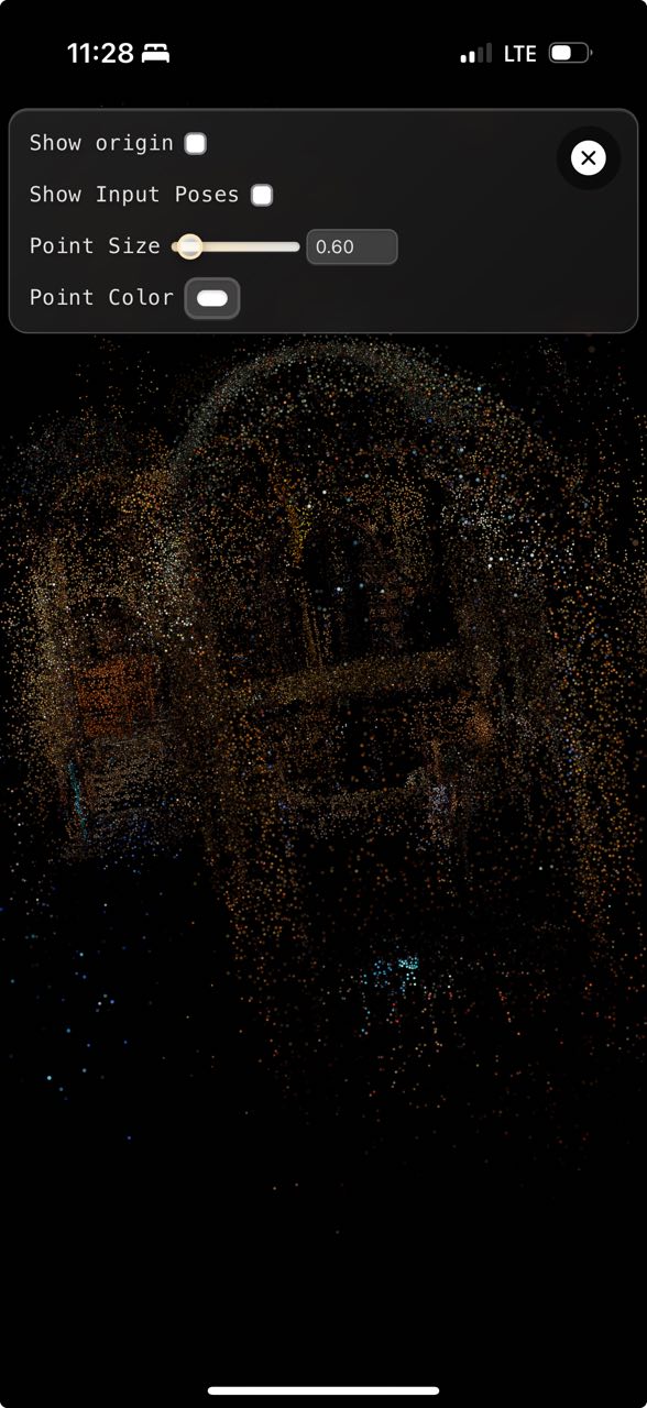 Vista de nube de puntos (PLY)